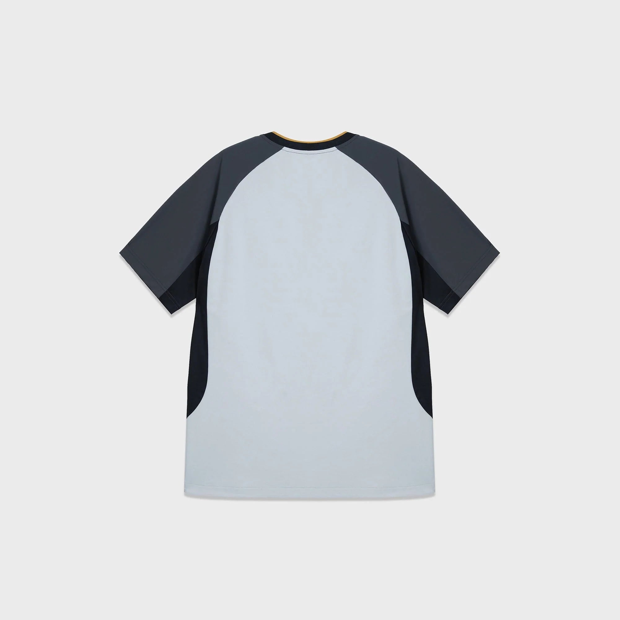 UMAMIISM Contrast Half-Zip Quick-Dry T-Shirt