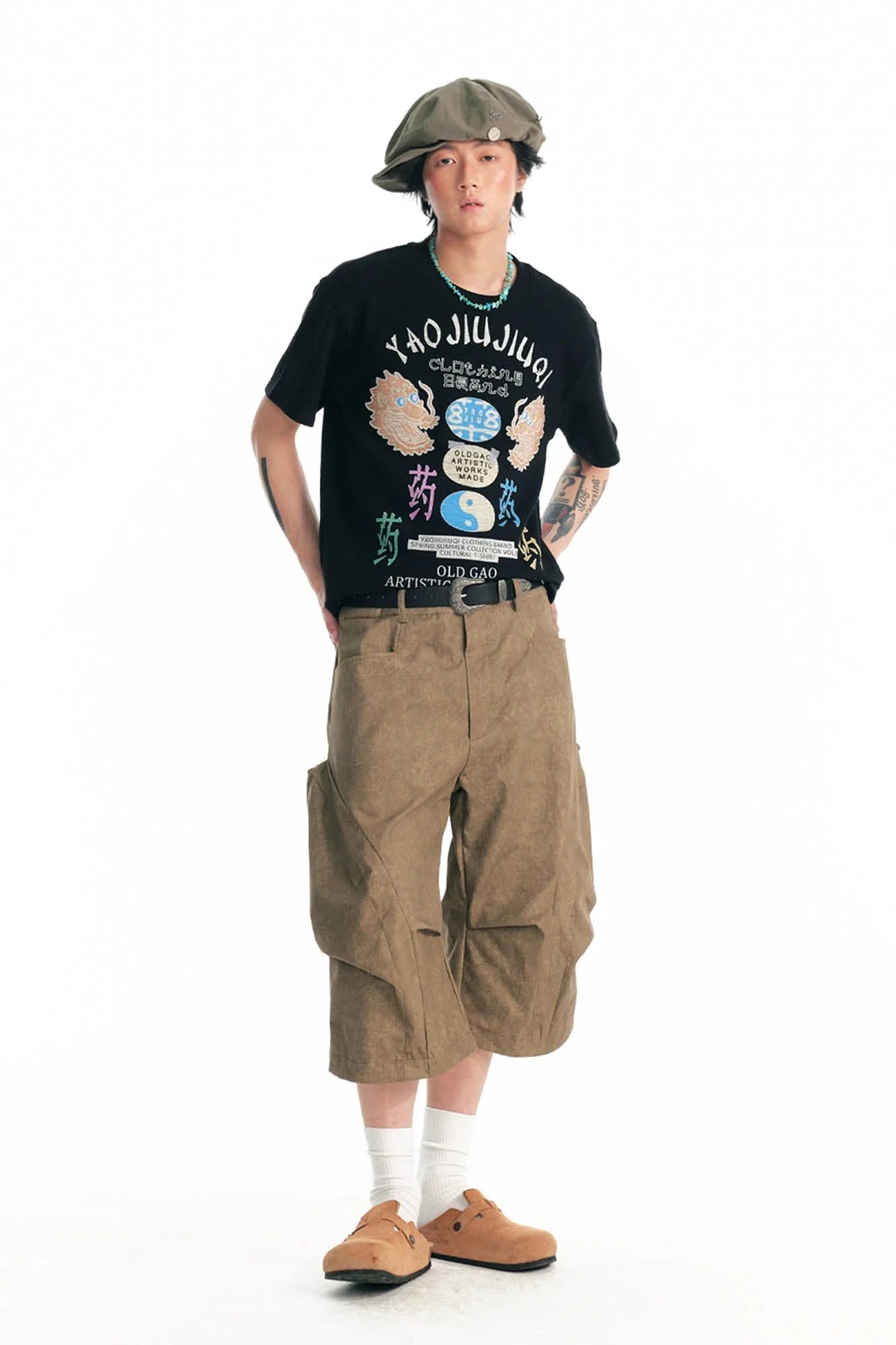 1997 POSTOFFICE Structured Panel Utility Shorts