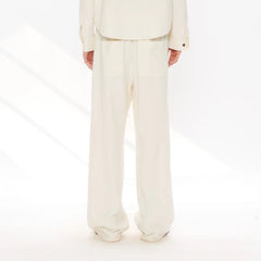 KREATE Tencel-Linen Straight-Leg Pants