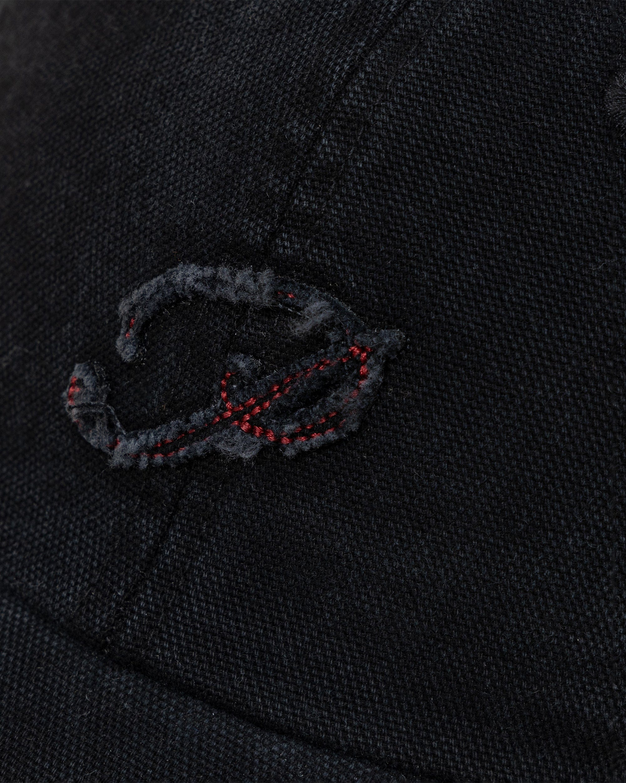 OPICLOTH Distressed LOGO Embroidered Cap