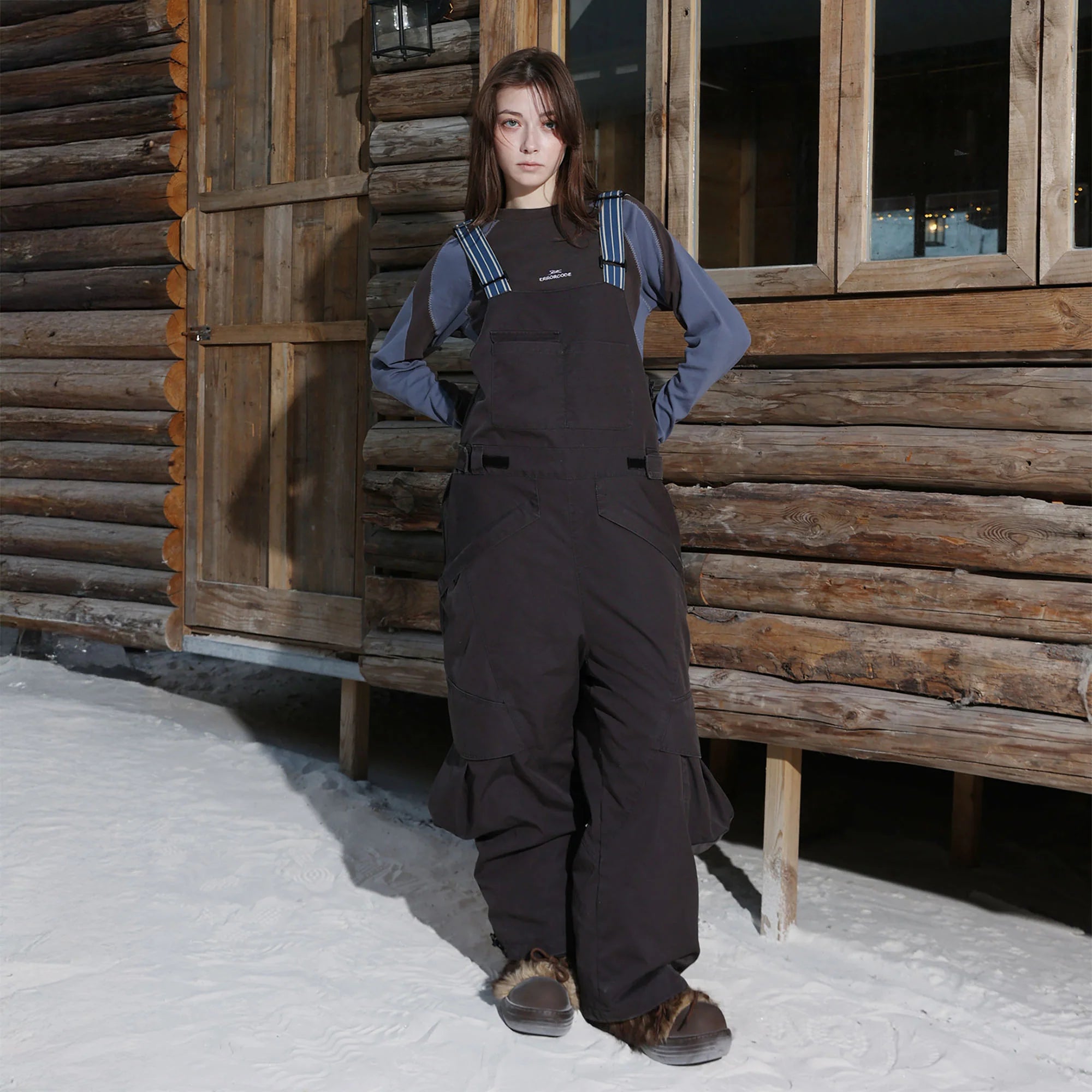 ERROR CODE ROBOT Snow-Proof Utility Ski Bib Pants