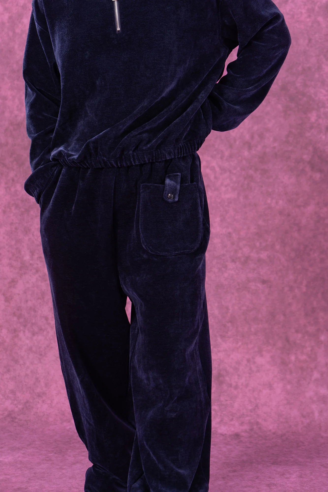 CLP Corduroy Straight-Leg Pants