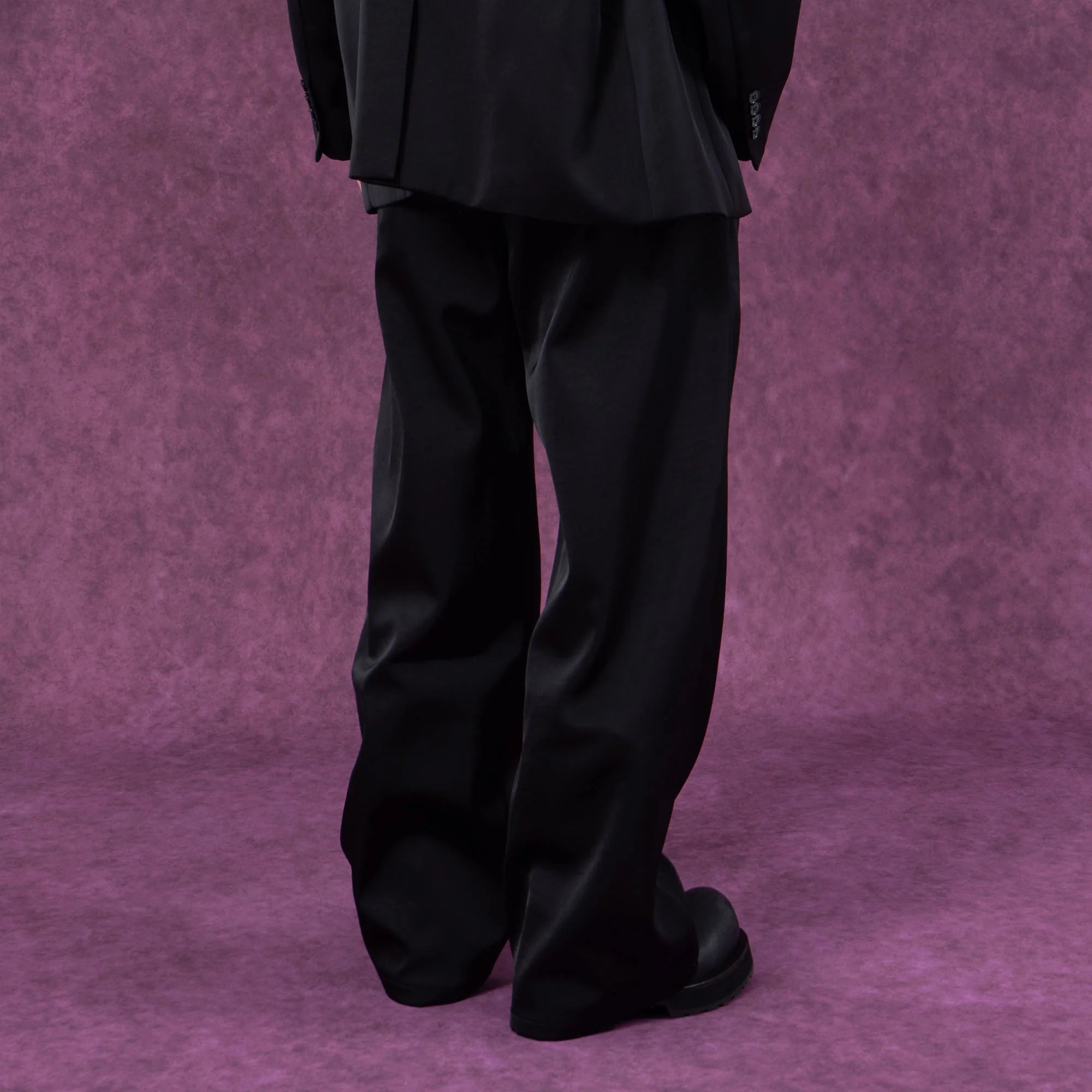 CLP Satin Straight-Leg Pants