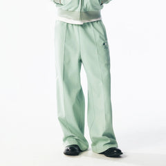 1997 POSTOFFICE Contrast Curved-Stripe Quick-Dry Track Pants
