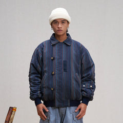 UNLIMITED MOTE Asym Utility Padded Bomber Jacket