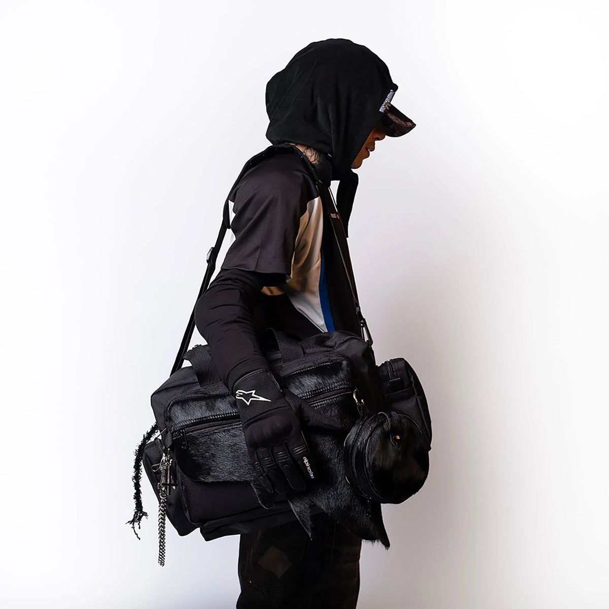 FVVO Horse Hair Multi-Functional Backpack