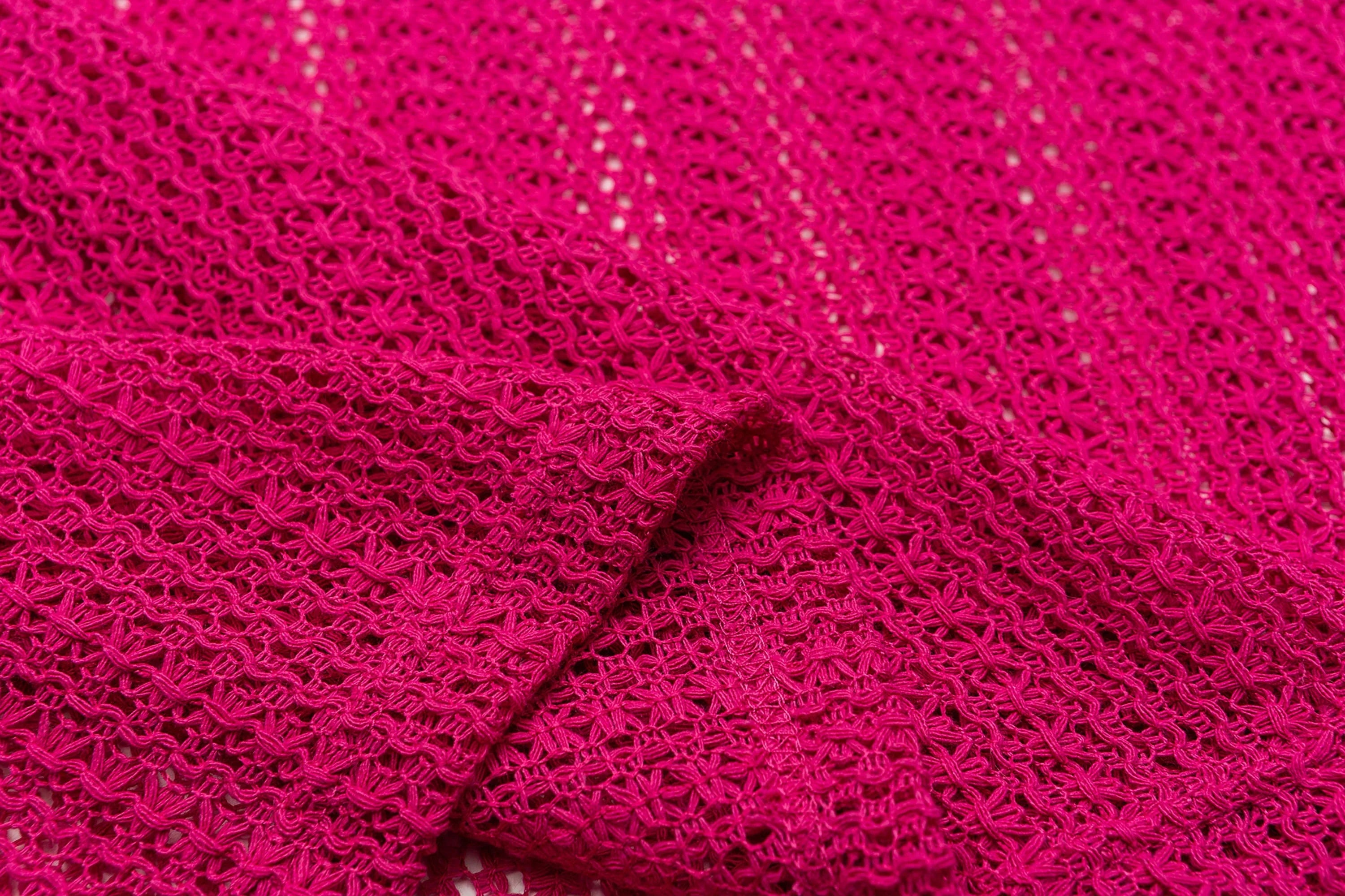ME DA IGUAL Crochet Polo Oversized T-Shirt