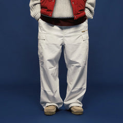 BANANA CLUB Multi-Pockey Pleated-Knee Cargo Pants