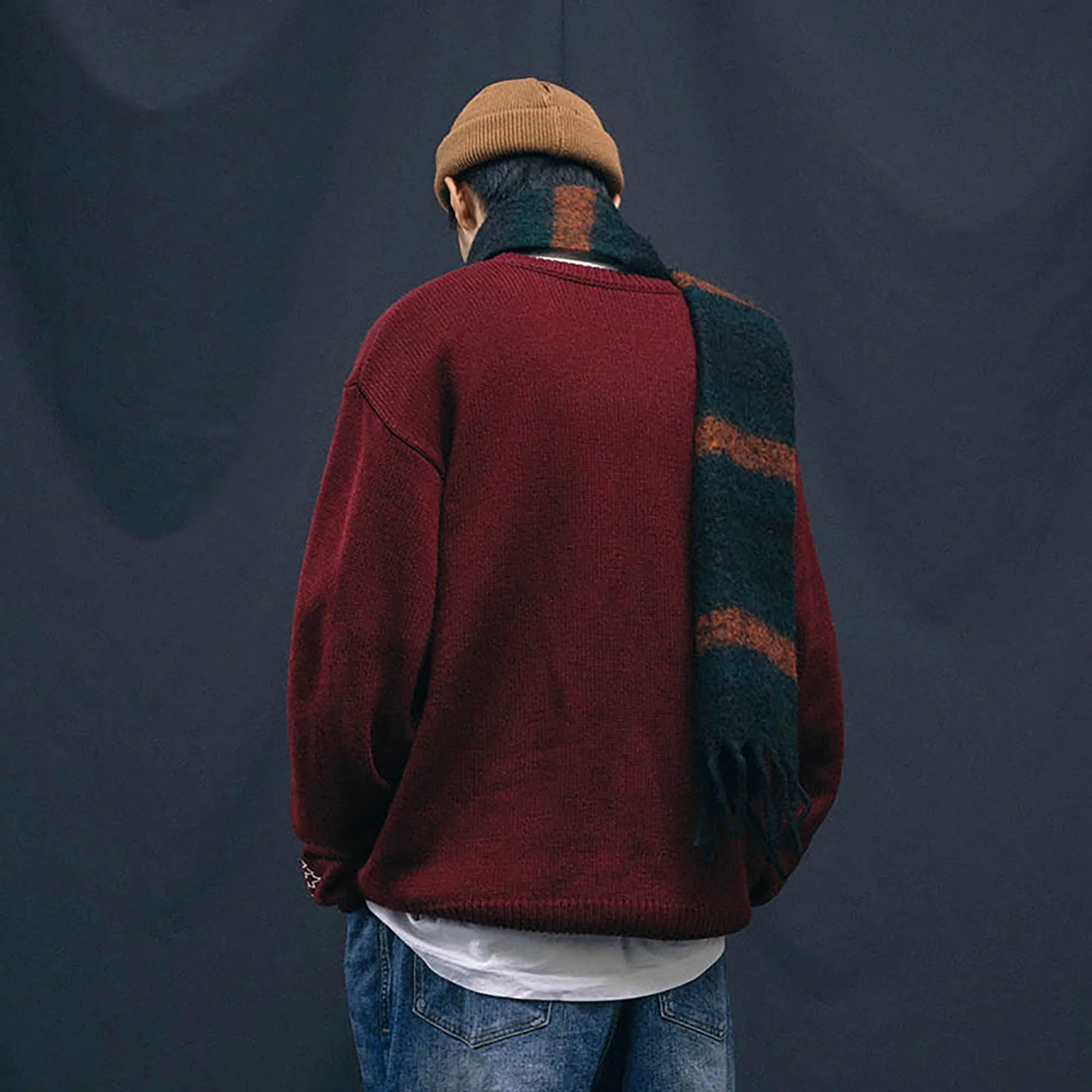BANANA CLUB Christmas Pullover Sweater