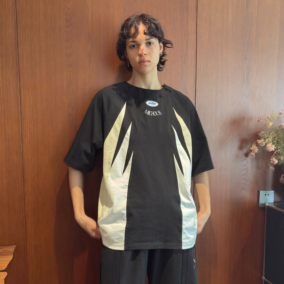 MIICHOUS Iceberg Contrast Panelled T-Shirt