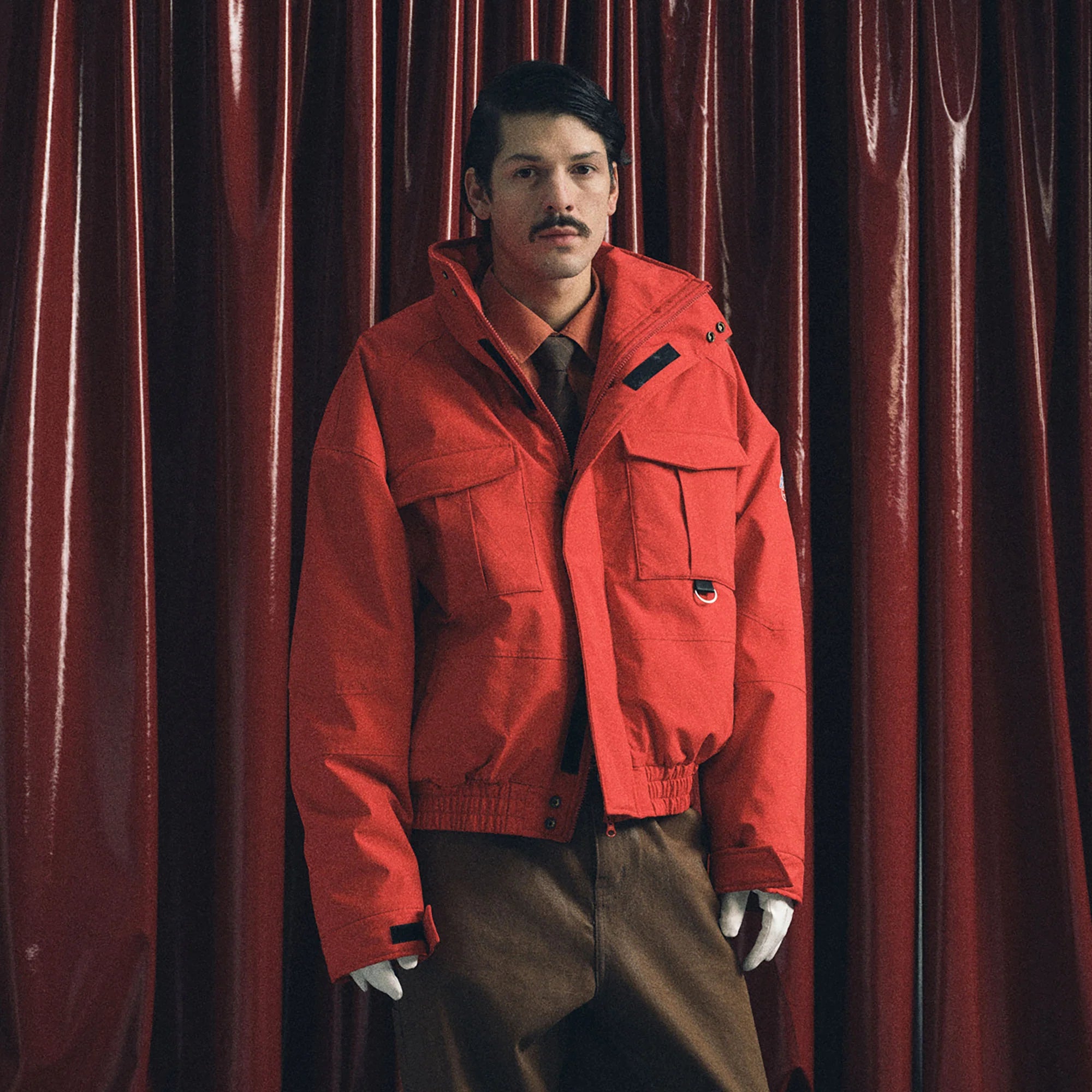 TRECLUB Utility Multi-Pocket Patrol Jacket