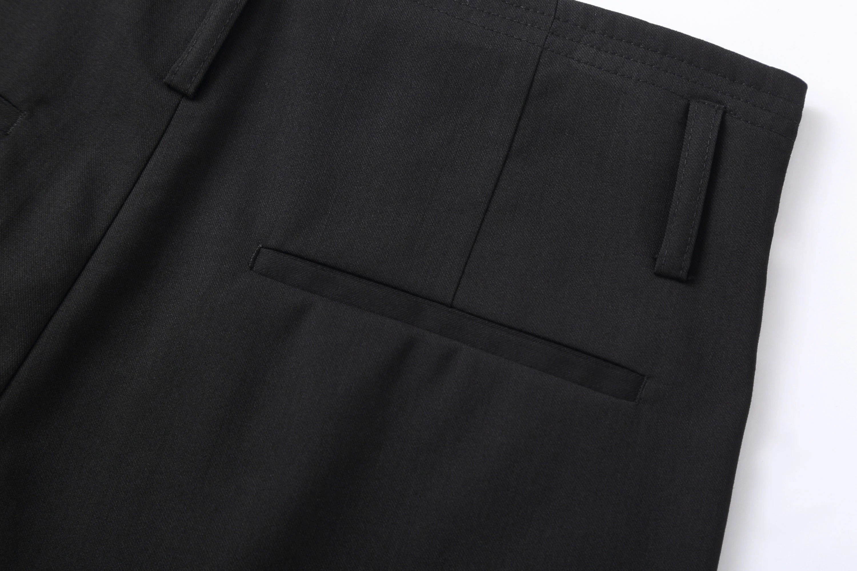 CLP Essential High-Waisted Straight-Leg Pants