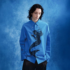 OIPWORD Diamond-Drop Siren Shirt