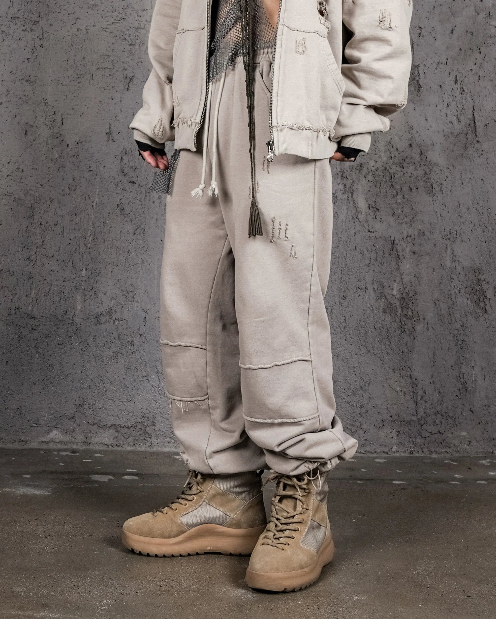 UNDERWATER Wasteland Ripped Spliced Jogger