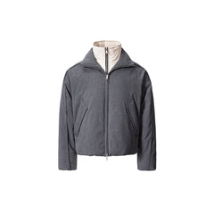 CATSSTAC Plaid Layered Down Jacket