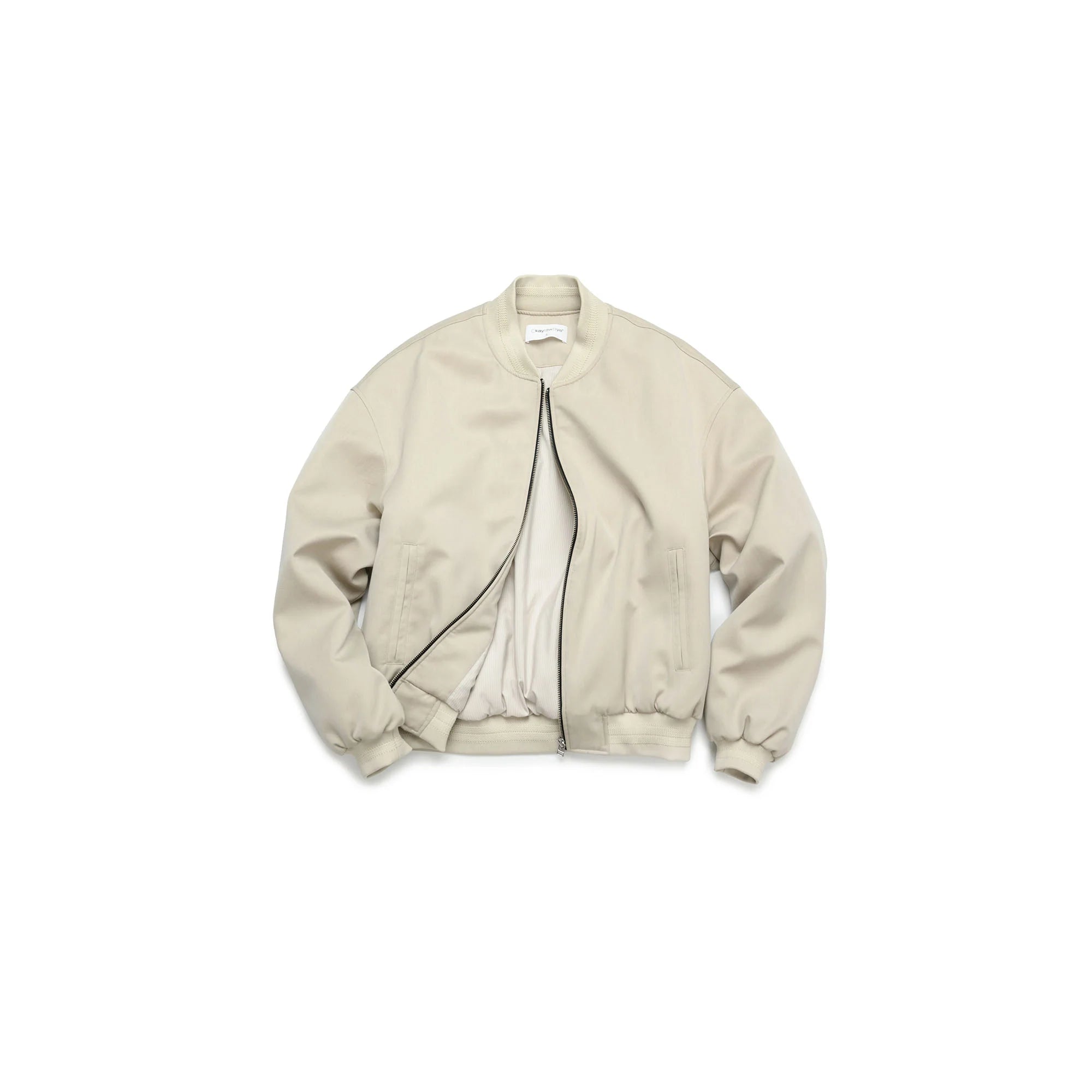 OKAYTHXBYE Wool-Filled Bomber Jacket