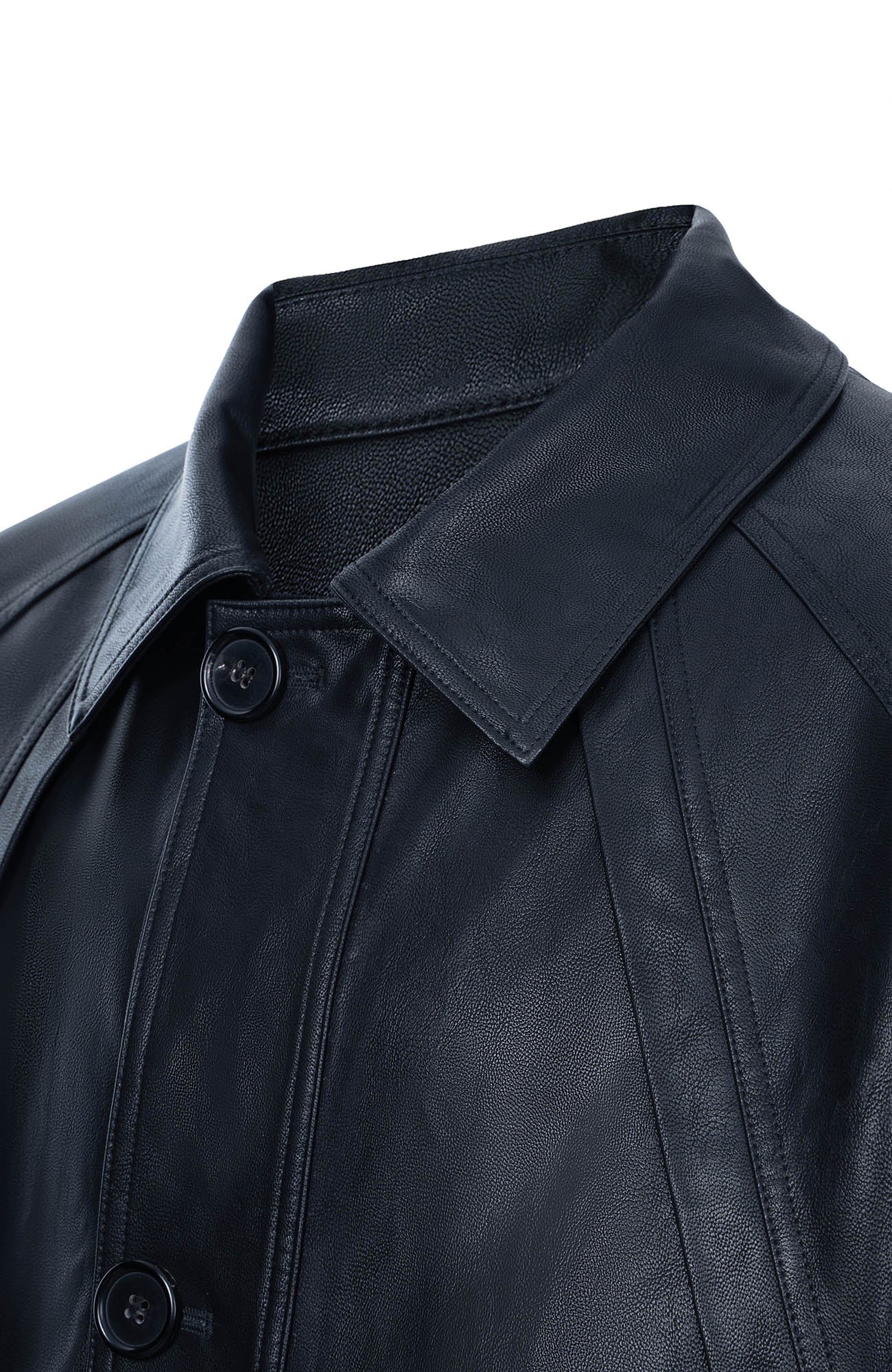 CATSSTAC Nightwalker PU Trench Coat