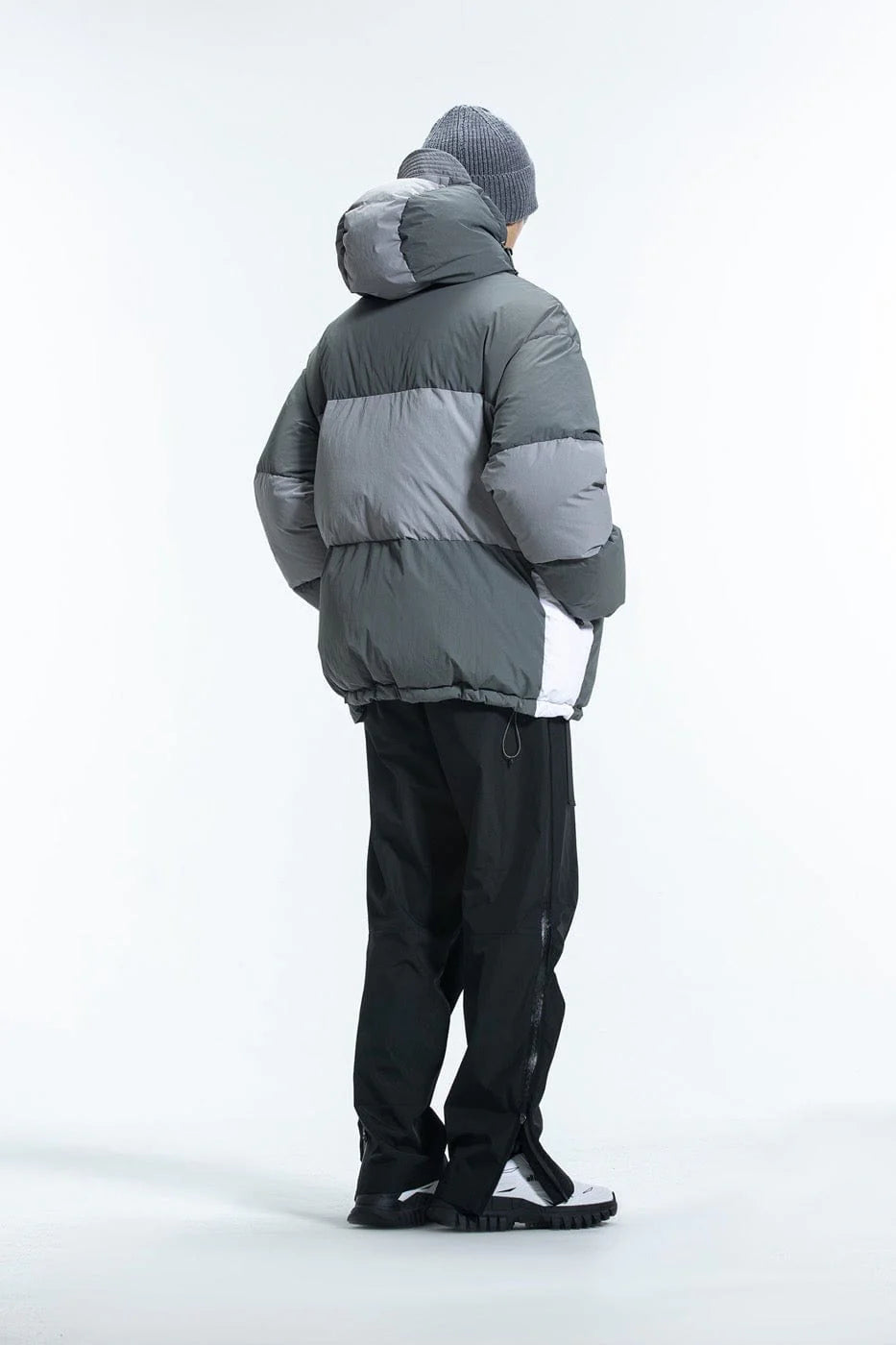 ENSHADOWER Patchwork Down Jacket