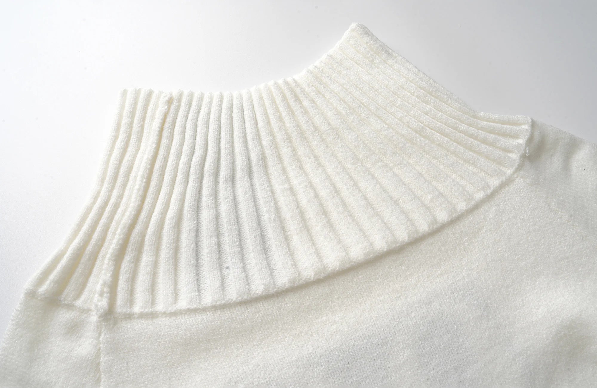 CLP Off-Shoulder Foldover Knit Sweater