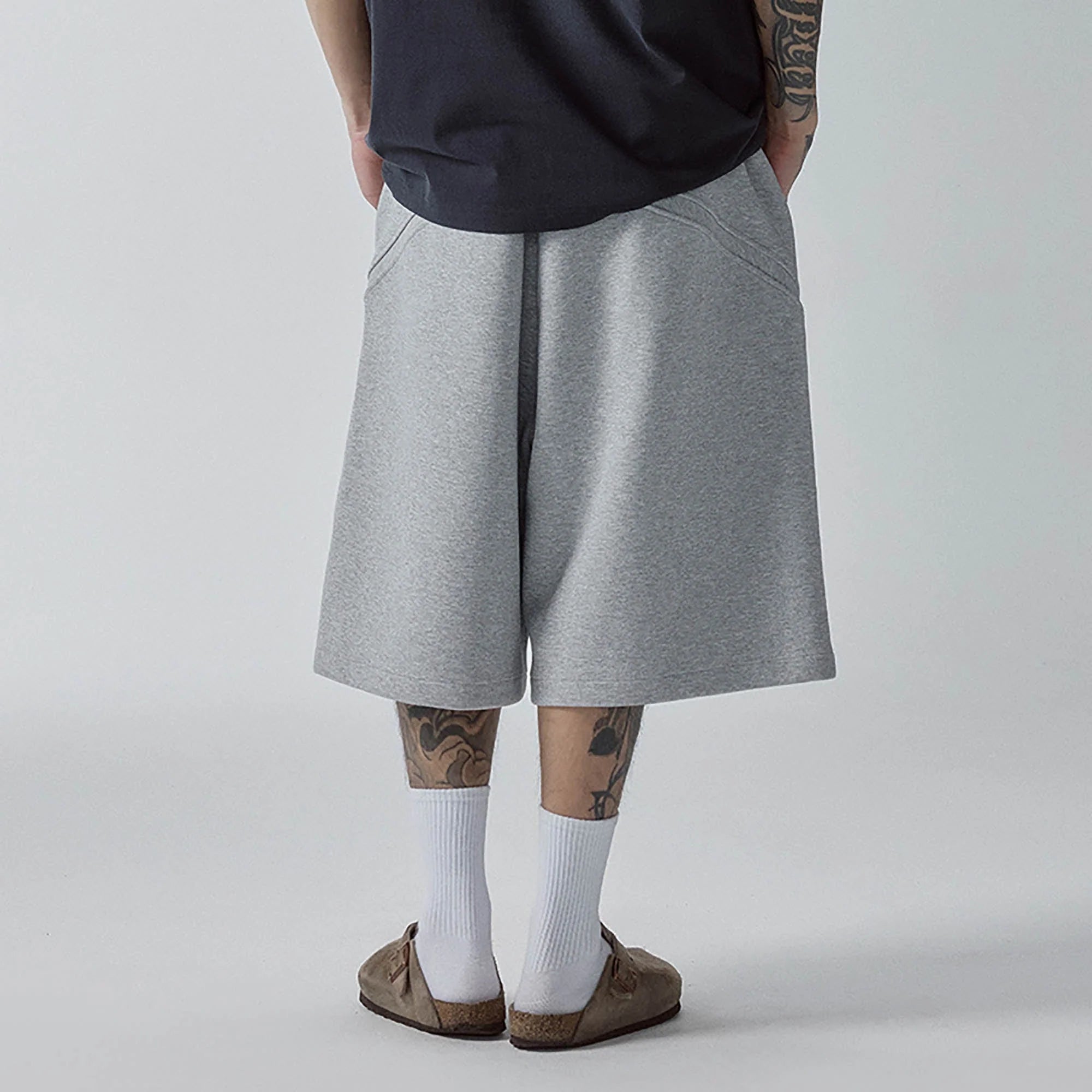F2CE Curved Spliced Drawstring Shorts