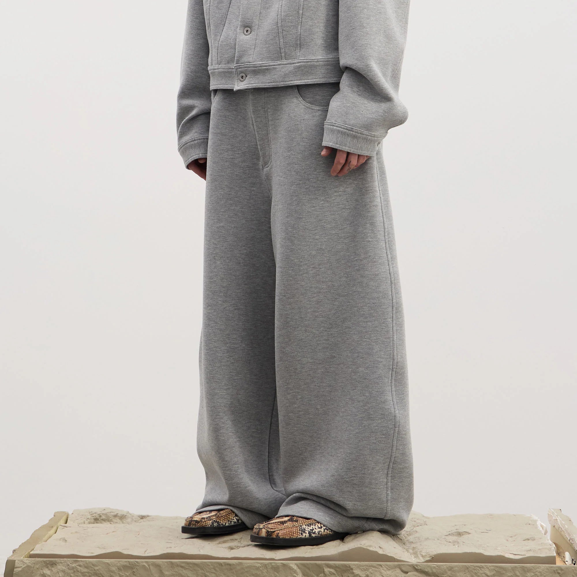 DND4DES Essential Wool-Blend Baggy Pants