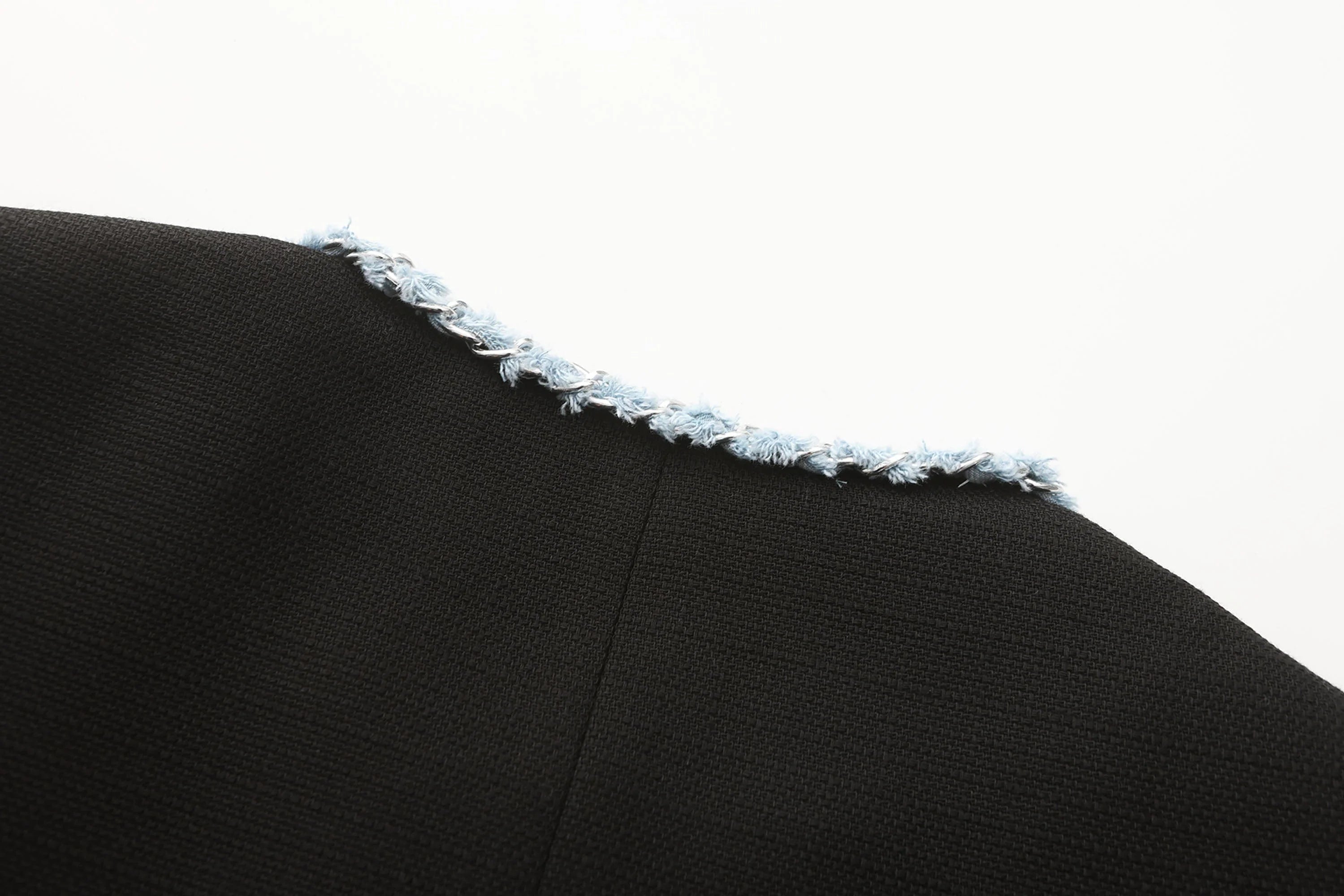 ORAL UTOPIA Tweed Trimmed Edge Jacket