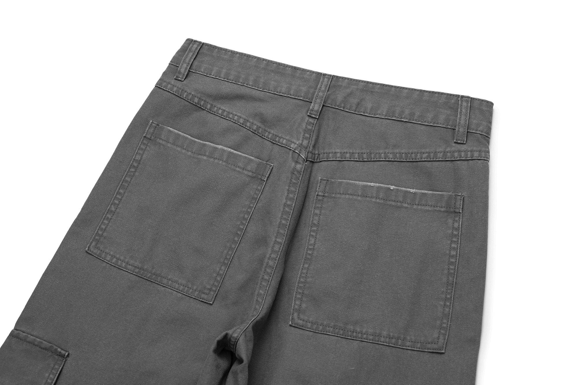 OKAYTHXBYE Pleated Utility Baggy Cargo Pants