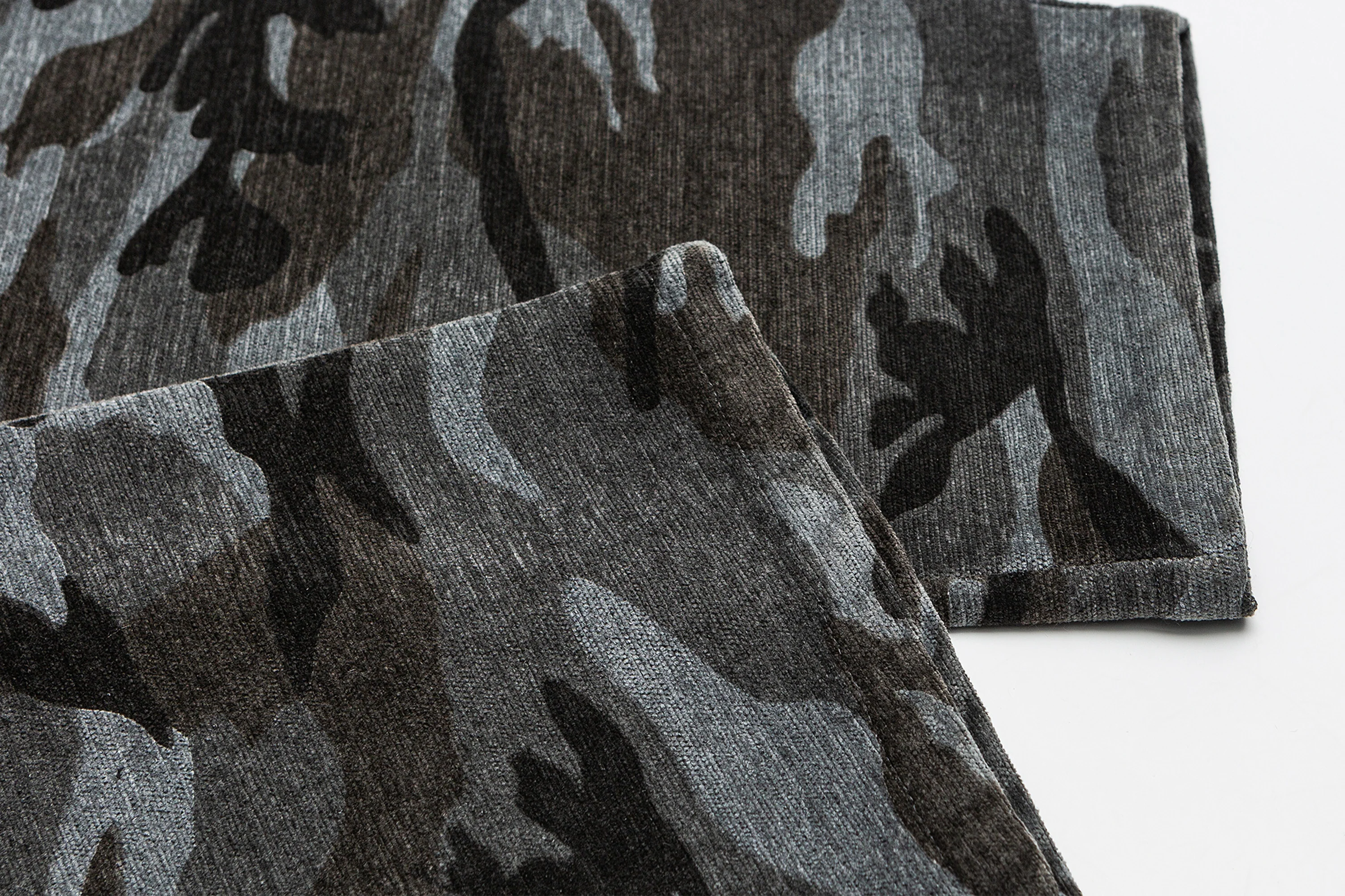ME DA IGUAL Camo Elastic Waistband Tappered Pants