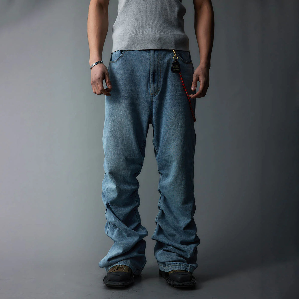 WHISTLEHUNTER Washed Stacked Jeans