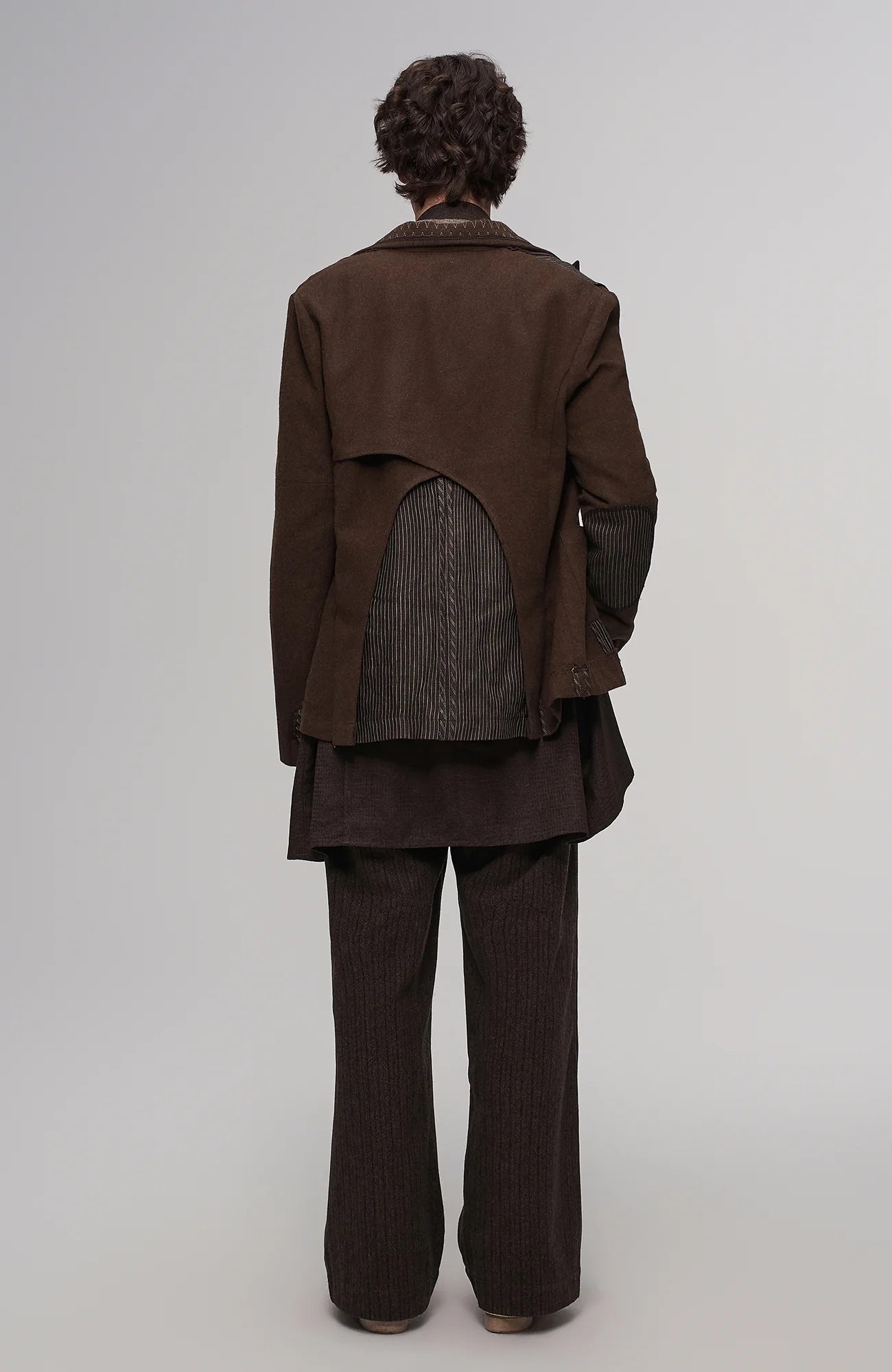 ILNya Nieternite Nifutur Deconstructed Paneled Belted Vest