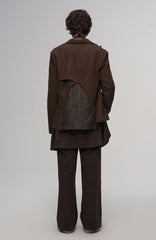 ILNya Nieternite Nifutur Deconstructed Paneled Belted Vest