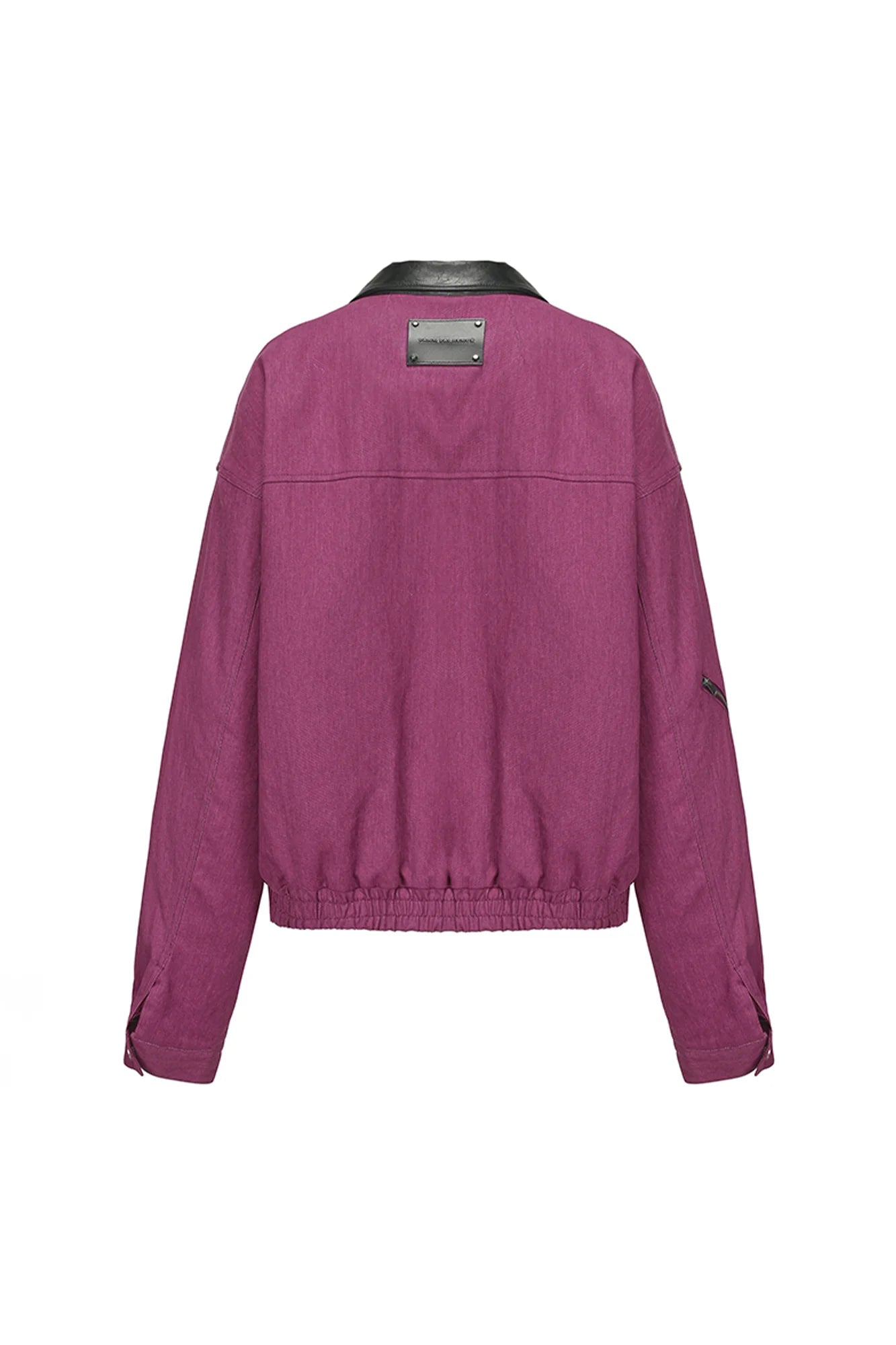 VANN VALRENCE Contrast Multi-Zip Padded Utility Jacket