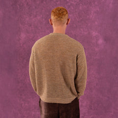 CLP Crochet Rose Wool-Blend Sweater