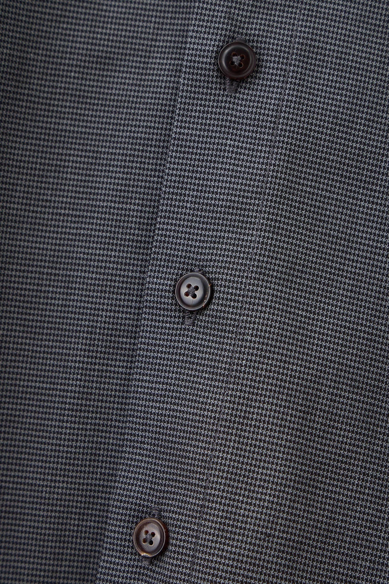 ILNya Nieternite Nifutur Mini Houndstooth Detachable Pleat Shirt