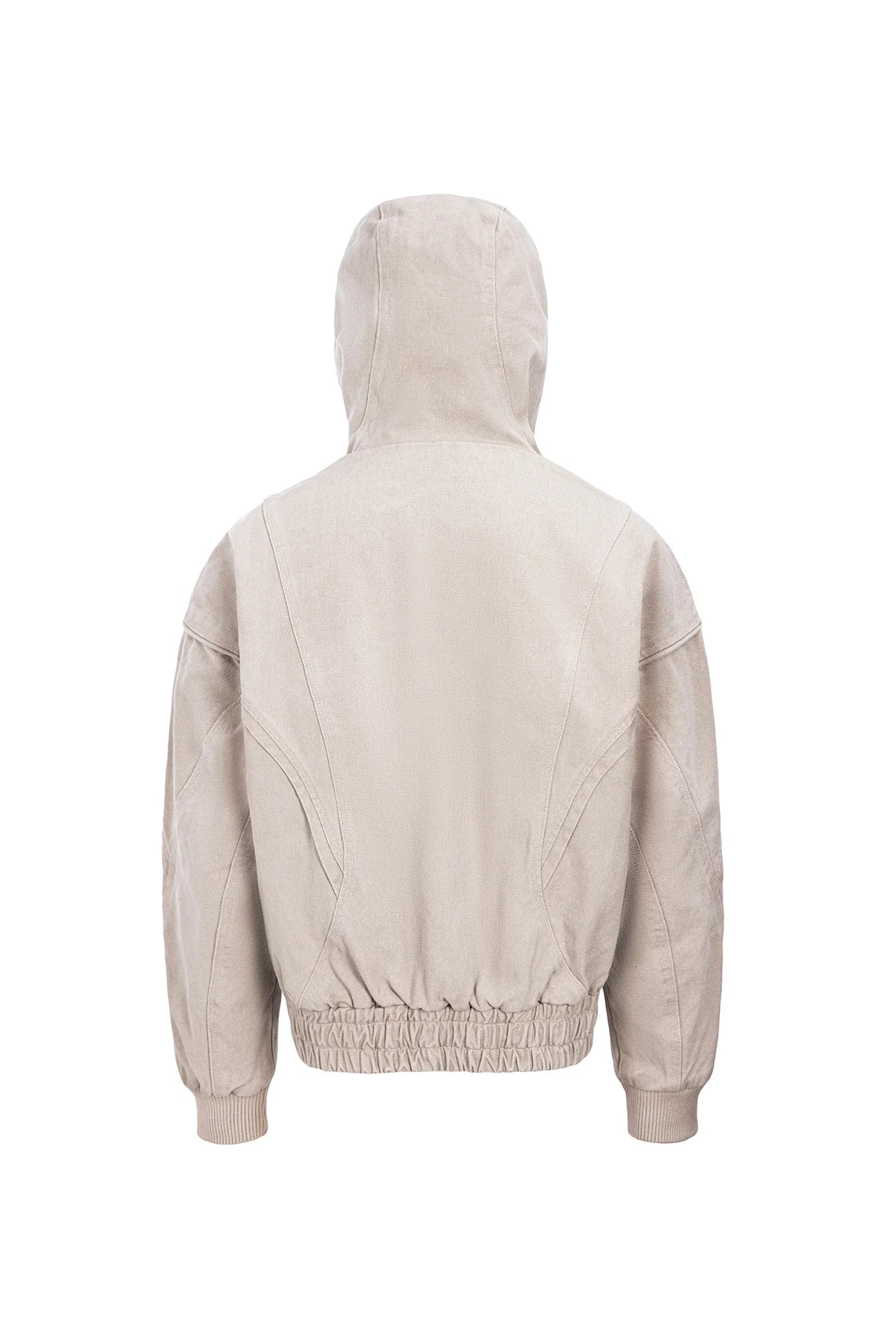 CATSSTAC Structured Panel Studded Hooded Jacket