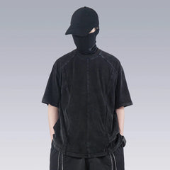 SILENSTORM Washed Paneled Side Pocket T-Shirt