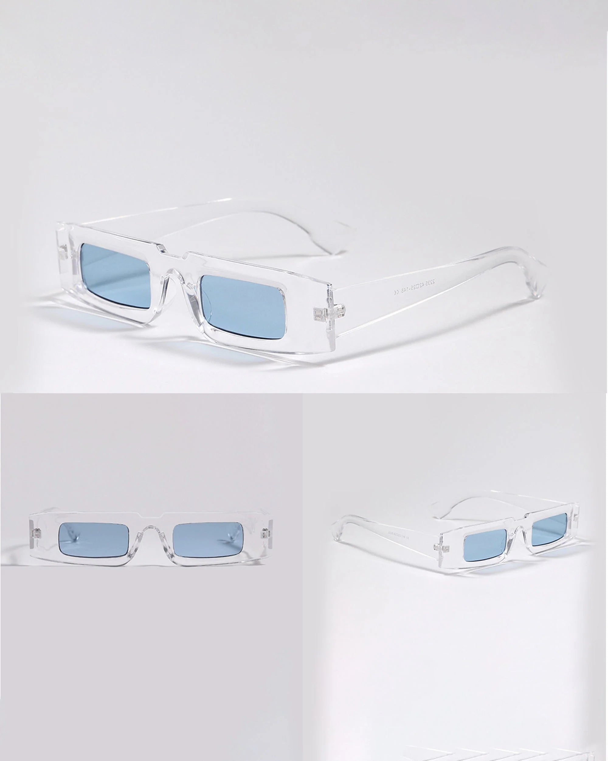 DAMAGE ASIA OPTICALS The Square Bold Frame Sunglasses