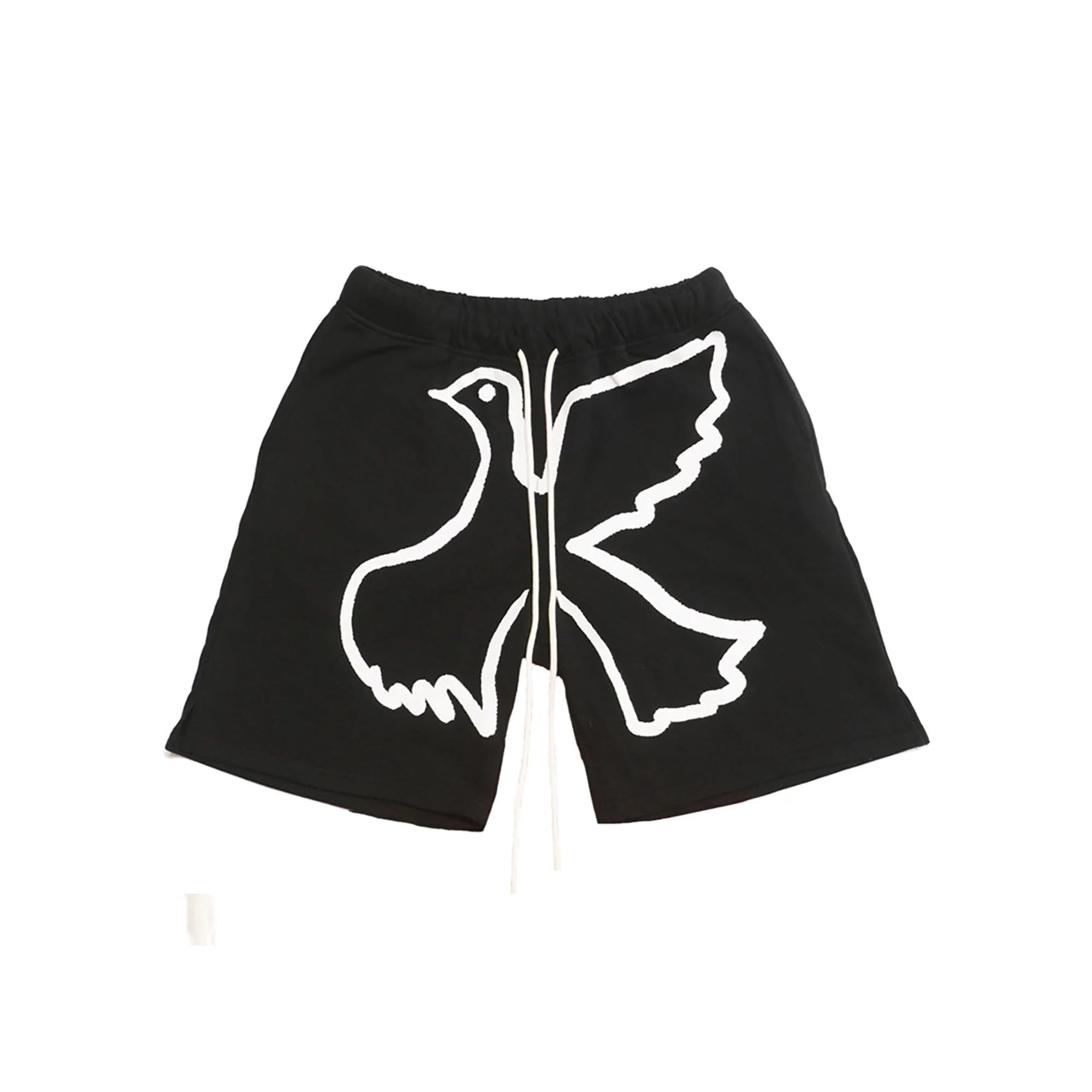 VINKID Dove Graphic Drawstring Sweat Shorts