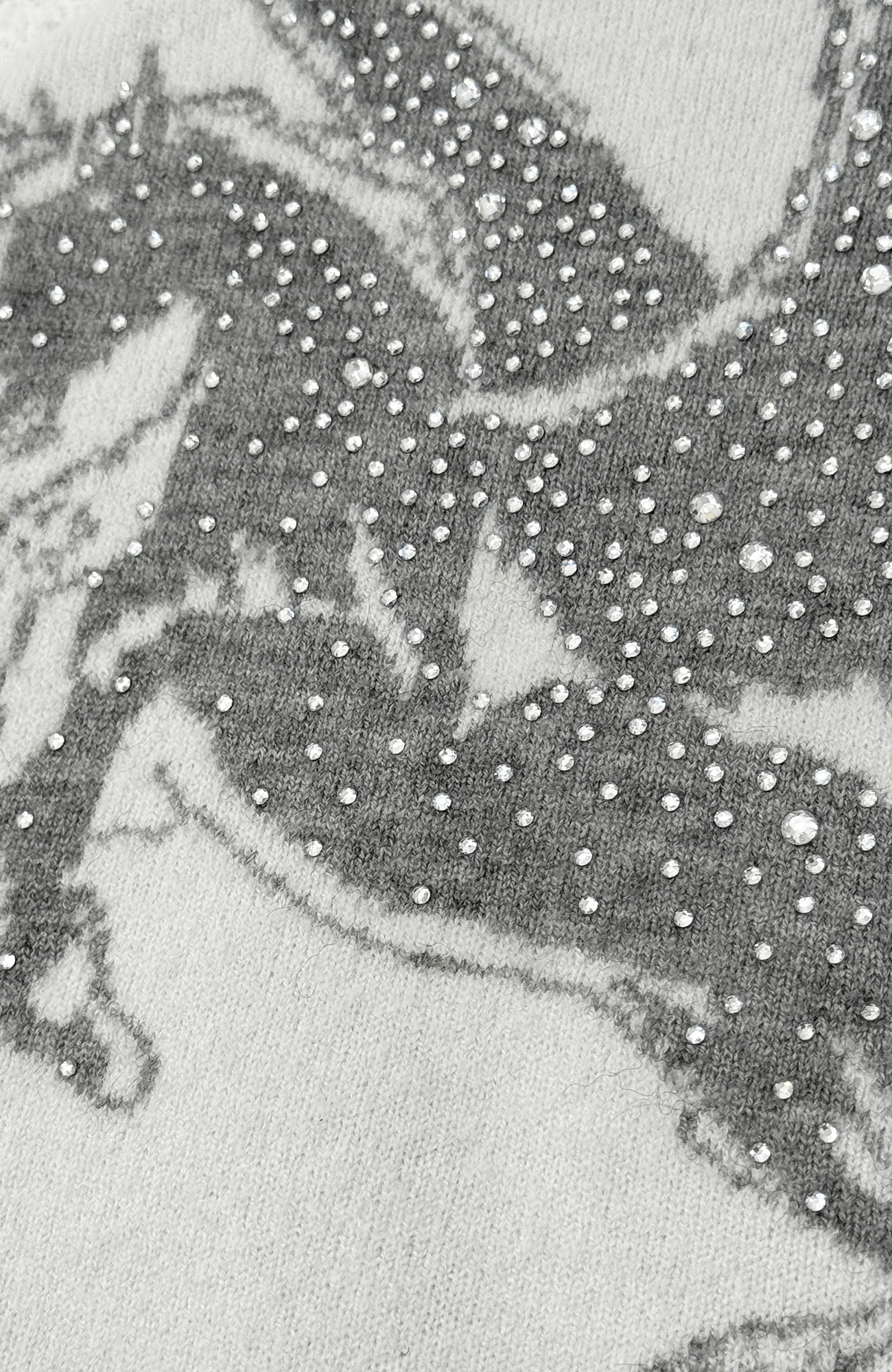 TECNINEGROUP Jacquard Diamond Knit Beanie