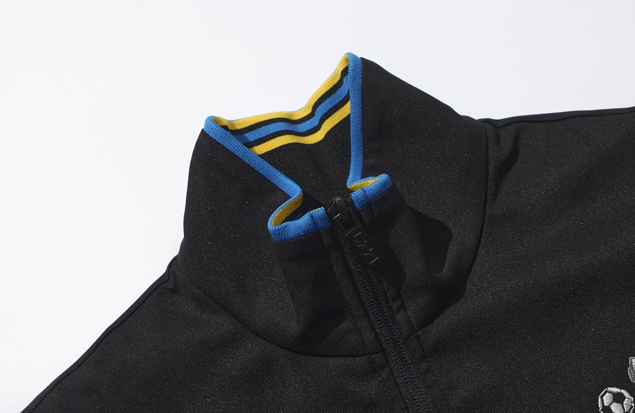 UMAMIISM Retro Striped Track Jacket