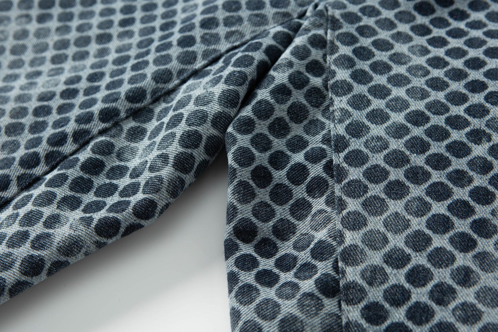 ME DA IGUAL Washed Dot Full-Print Harem Pants
