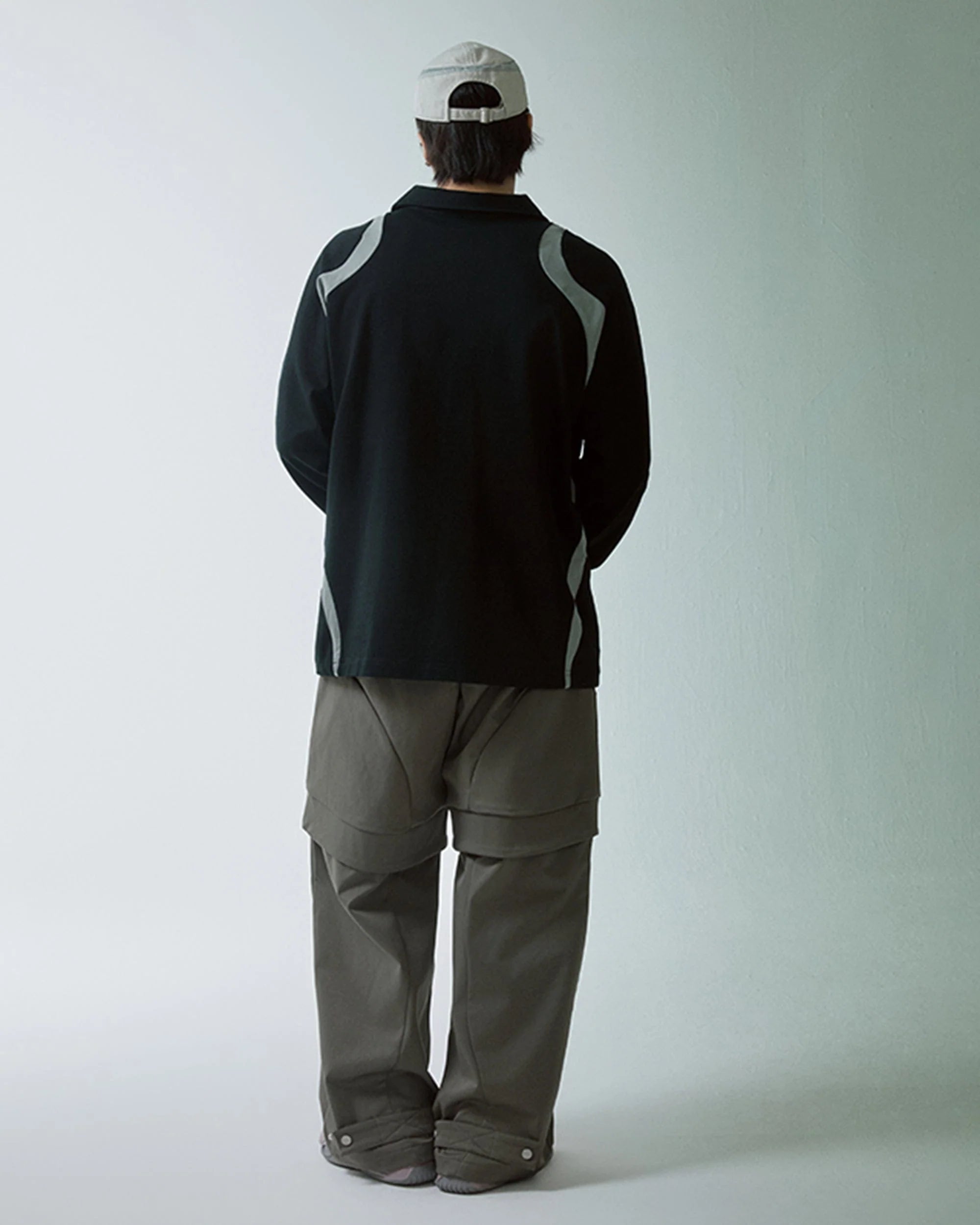 F2CE Retro Deconstructed Raglan Long-Sleeve Tee