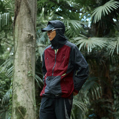 ENSHADOWER 10th Anniversary Spliced Contrasted Windbreaker