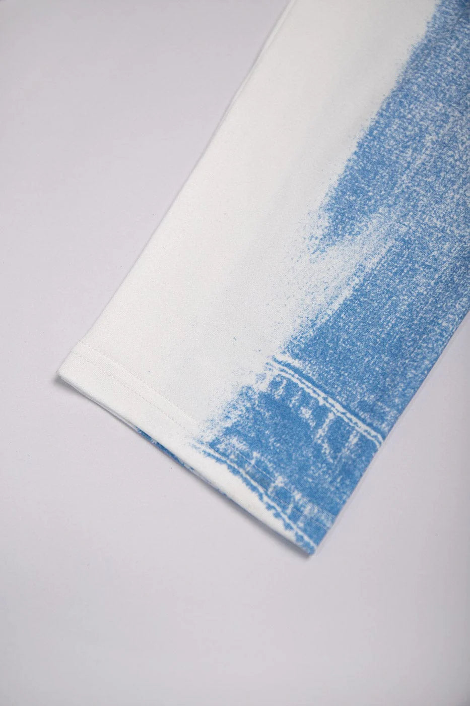 LEONSENSE Denim Print L/S T-Shirt