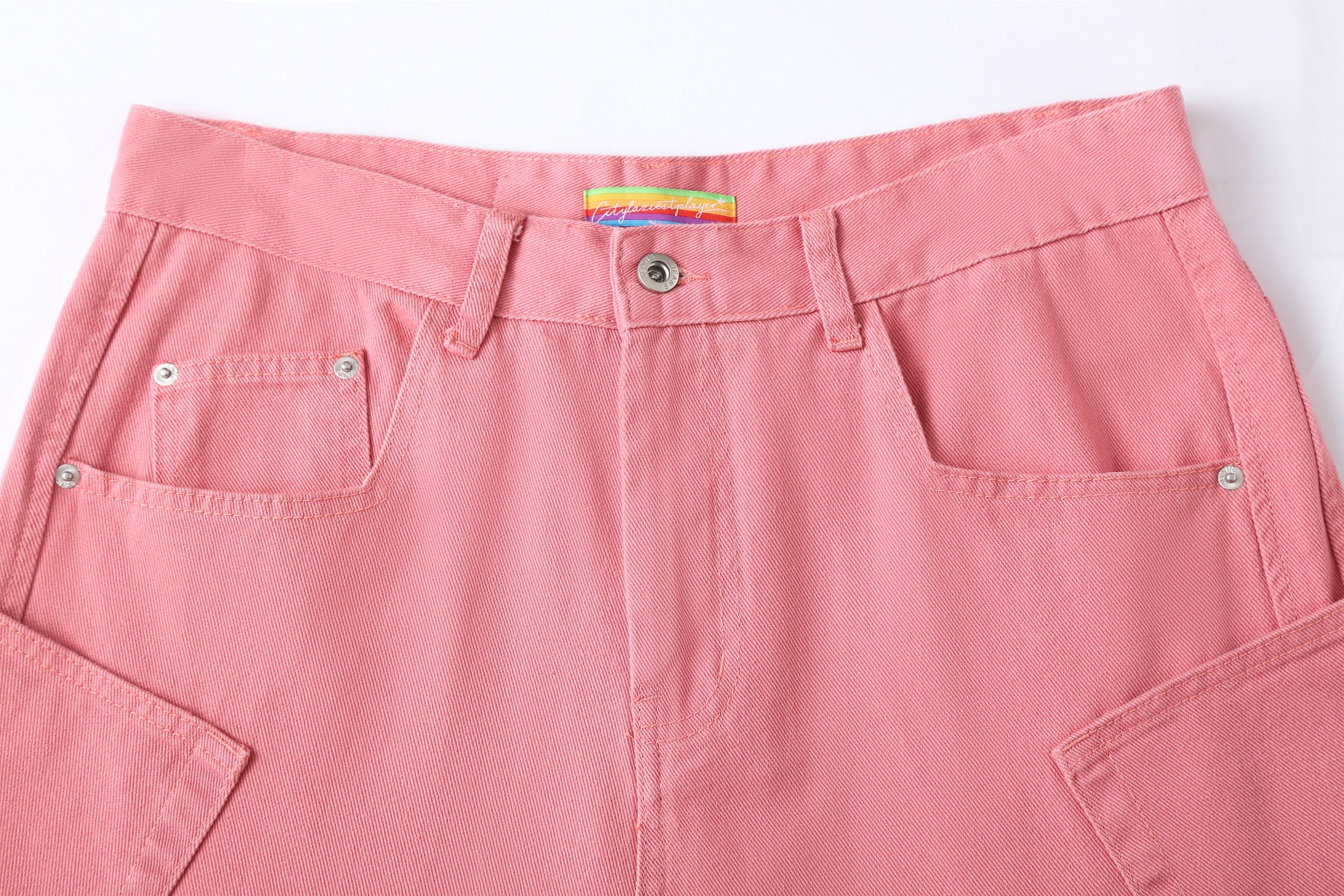 CLP Slant Panel Oversized Cargo Jeans