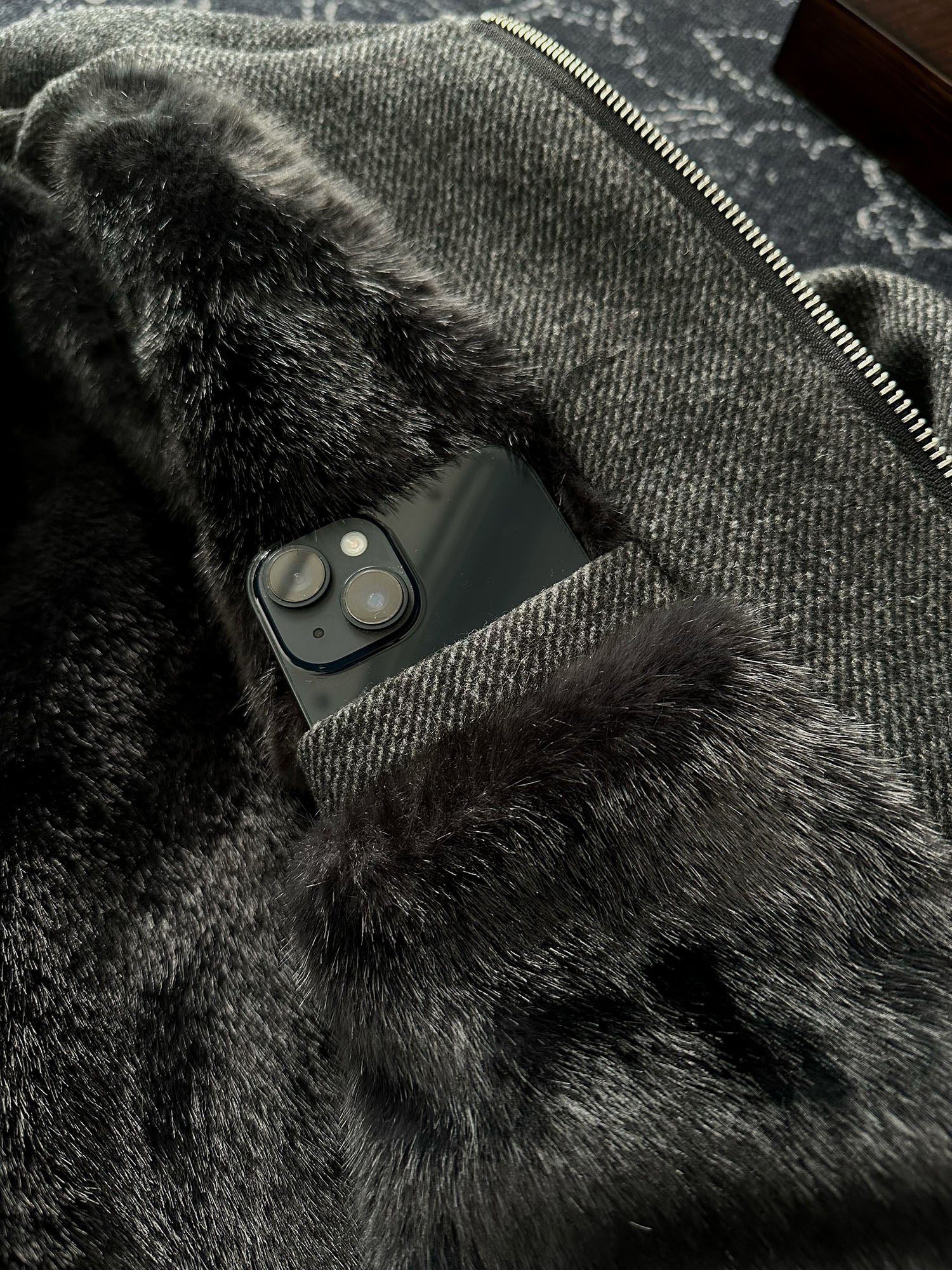 CATSSTAC Contrast-Stitched Wool-Blend Jacket