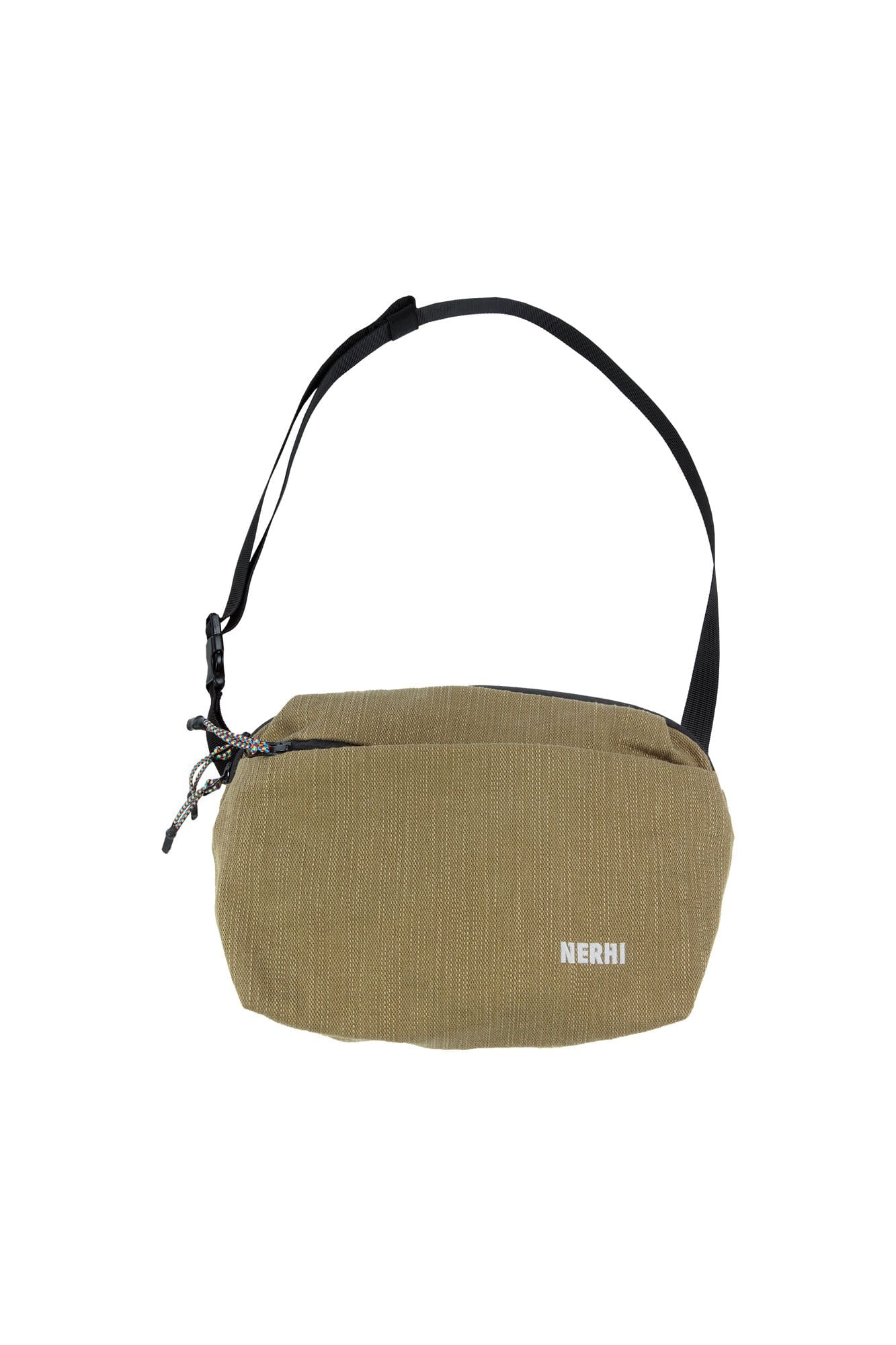 NERHI Washed Panel Ethnic Graphic Crossbody Pouch