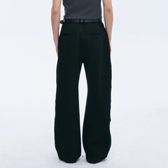 CATSSTAC Paneled Scuba Knit Straight-Leg Sweatpants