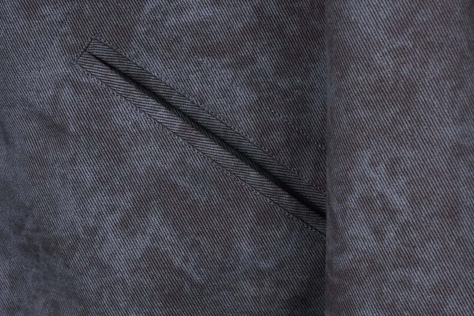 OKAYTHXBYE Essential Contrast Collar Washed Jacket