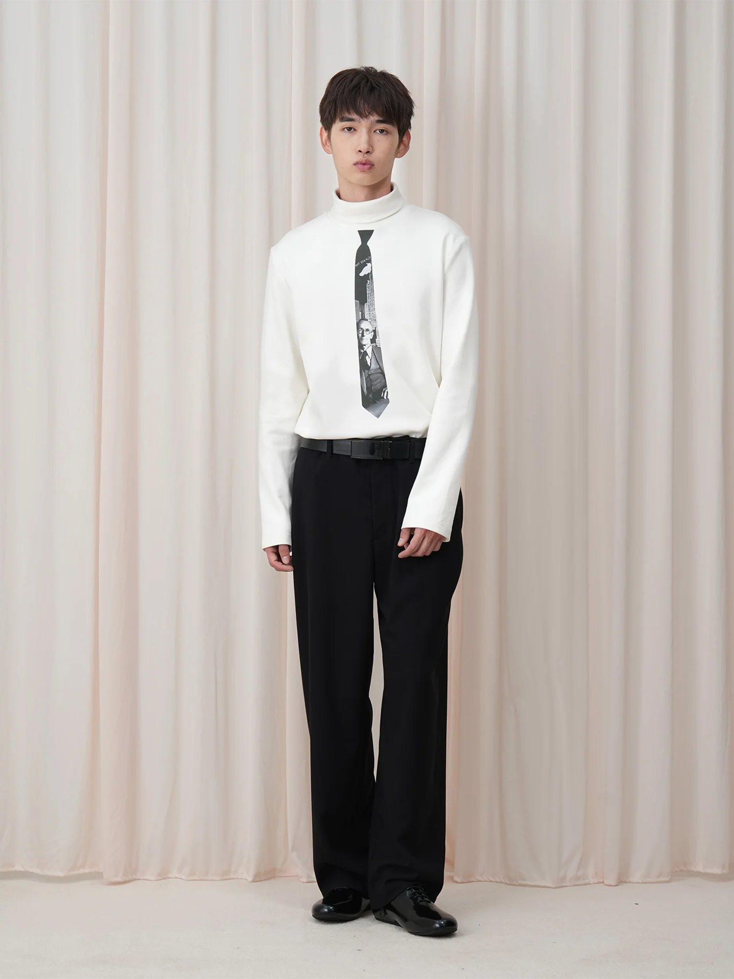 OUYANG WENJUN Minimal Wide-Leg Trousers